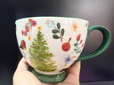 網(wǎng)易嚴選田園手繪早餐杯水杯 微波爐陶瓷馬克杯 星愿之樹(shù)-400ml禮物家居館 曬單實(shí)拍圖