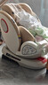 初嬰貝兒童安全座椅汽車(chē)用0-4-12歲嬰兒寶寶車(chē)載可坐可躺i-Size通風(fēng)加熱 悅享版金+通風(fēng)加熱+支撐腿+遮陽(yáng)棚+175°躺 曬單實(shí)拍圖
