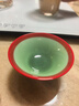 靈青坊青瓷手工斗笠杯弟窯紅釉高端主人杯單杯陶瓷品茗杯功夫茶杯茶盞 曬單實(shí)拍圖