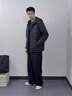 波司登26春季男鴨絨時(shí)尚短款連帽三防輕薄百搭羽絨服B260135007DS 曬單實(shí)拍圖