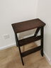 家逸實(shí)木梯凳家用梯子凳子二合一多功能高凳子椅子折疊兩用三步梯 曬單實(shí)拍圖