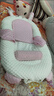 莫爾兔 床中床嬰兒 新生哄睡覺(jué)神器寶寶防嗆奶壓安撫床落地醒防驚跳睡墊 曬單實(shí)拍圖