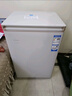海爾（Haier）家用冰柜小型低溫冷凍柜深冷速凍強效減霜臥式一級能效冷藏冷凍轉換母乳冰柜保鮮柜 新品麥浪丨-35℃速冷丨抑菌內膽 100L 曬單實(shí)拍圖