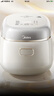 美的（Midea）電飯煲電飯鍋小型迷你家用1-2人小容量智能預約多功能煲湯小米粥2L小飯煲以舊換新MB-RC211 曬單實(shí)拍圖