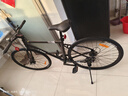 京東京造平把公路自行車(chē)RC300成人學(xué)生通勤7速瑪瑙黑（身高160-175） 曬單實(shí)拍圖