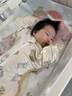 威爾貝魯（WELLBER）新生兒防驚跳睡袋嬰兒0-6個(gè)月包裹式包巾投降式四季包單 小天使L 曬單實(shí)拍圖