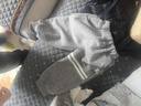 哈趣猴寶寶春秋款分體套裝A類(lèi)嬰兒棉休閑外出服百搭時(shí)尚吸濕保溫衣服 灰白撞色 90 曬單實(shí)拍圖