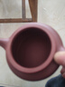 京東京造 宜興紫砂壺 手工茶壺【原礦紫泥】煮泡茶具 德鐘壺238ml禮盒裝 曬單實(shí)拍圖