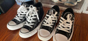 匡威（Converse）官方 莫爾登All Star帆布運動(dòng)休閑板鞋黑色A00811C A00811C 42 曬單實(shí)拍圖
