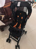 好孩子（gb）口袋車(chē)?嬰兒推車(chē)可登機遛娃輕便折疊帶減震旅行車(chē)6個(gè)月-4歲 黑橙 曬單實(shí)拍圖