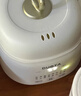 日本電燉鍋寶寶煮粥鍋嬰兒輔食鍋bb煲湯燕窩電燉盅陶瓷隔水燉家用 紫砂膽【低配版】送降噪環(huán) 1.2L 曬單實(shí)拍圖