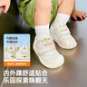 基諾浦（ginoble）透氣網(wǎng)鞋兒童學(xué)步鞋2026夏款0-1歲男女寶寶學(xué)步鞋 GB2572米色 曬單實(shí)拍圖
