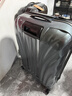 新秀麗（Samsonite）經(jīng)典貝殼拉桿箱男女超輕盈旅行行李箱升級版 黑色CS2 28英寸 曬單實(shí)拍圖
