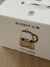 北鼎（Buydeem）養生壺 全玻璃一體多功能煮茶壺燒水壺燉煮壺辦公家用花茶壺FK571 0膠水母嬰級恒溫壺電熱水壺1.2L 【小鵝黃】全玻璃養生壺 1.2L 曬單實(shí)拍圖