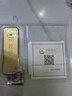 中國黃金（CHINA GOLD）AU9999新款薄片投資金條 100g 曬單實(shí)拍圖