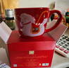 本宮好物故宮文創(chuàng  )小白駒馬克杯卡通水杯咖啡杯博物館本命年生日禮物女神節 280ml 1只 曬單實(shí)拍圖