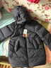 巴拉巴拉童裝兒童羽絨服女男童2025新款冬中長(cháng)款加厚保暖外套純色連帽衣服 曬單實(shí)拍圖