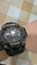 卡西歐（CASIO）G-SHOCK三代泥王豐田合作表款運動(dòng)太陽(yáng)能電子表GWG-B1000TLC-1APR 曬單實(shí)拍圖