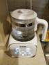 蘇泊爾（SUPOR）恒溫壺恒溫水壺全自動(dòng)調奶器嬰兒沖奶泡奶燒水保溫養生壺電熱水壺 【精準控溫】暖陽(yáng)白 1.2L 曬單實(shí)拍圖