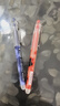 百樂(lè )（PILOT）P500黑色中性筆簽字筆水筆0.5直液式走珠筆文具套裝辦公用品刷題筆高顏值（黑藍紅） 3支裝 曬單實(shí)拍圖