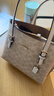 蔻馳（COACH）【品牌直供】女士MOLLIE25中號手提斜挎托特包CV965禮物 曬單實(shí)拍圖