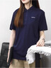 梵可梵（fankefan）高端POLO衫定制夏季團體工作服翻領(lǐng)T恤廣告文化衫短袖工裝印Logo 藏青 XL 曬單實(shí)拍圖