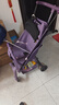 小虎子T3可坐可躺兒童推車(chē)輕便折疊可登機嬰兒車(chē)寶寶口袋遛娃推車(chē) 紫色（可坐可躺/可登機） 曬單實(shí)拍圖