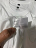 京東京造10A抗菌男士t恤短袖男女同款衣服男裝春夏新款圓領(lǐng)打底衫內搭白XL 曬單實(shí)拍圖