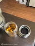 DEATKN德國茶水分離泡茶杯男女迷你雙層隔熱耐高溫玻璃水杯過(guò)濾便攜簡(jiǎn)約 【鋼本色】茶水分離 帶杯套杯刷 250ml 全鋼茶倉 健康悶泡 曬單實(shí)拍圖