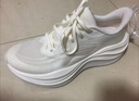 李寧凌波2丨跑步鞋女鞋新款緩震舒適軟彈透氣百搭厚底休閑慢跑運動(dòng)鞋 云霧白/淡暮藍-4 38 曬單實(shí)拍圖