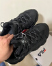 斐樂(lè )（FILA）官方男鞋貓爪7代老爹鞋2026春季新款厚底鞋休閑鞋運動(dòng)鞋 黑/太空銀-BS 41 曬單實(shí)拍圖