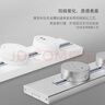 西門(mén)子（SIEMENS）軌道插座8000W大功率 可移動(dòng)明裝墻壁接線(xiàn)板多功能導(dǎo)軌電力插座 黑色0.6米軌道+3個(gè)五孔插座 曬單實(shí)拍圖