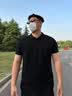 花花公子（PLAYBOY）短袖t恤男士polo領(lǐng)衫夏季無痕翻領(lǐng)冰絲上衣服中年寬松休閑男裝 黑色 XL 曬單實拍圖