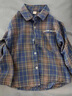 G.duck童裝男童襯衫春秋款兒童襯衣長(cháng)袖棉2023新款中大童格子休閑外套 藍色 150 (建議身高140cm 12-13歲)cm 曬單實(shí)拍圖