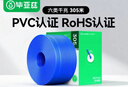 畢亞茲 六類(lèi)網(wǎng)線(xiàn)工程線(xiàn)CAT6無(wú)氧銅線(xiàn)芯 千兆非屏蔽雙絞線(xiàn) 家裝網(wǎng)絡(luò )布線(xiàn)監控箱線(xiàn) 305米藍色 曬單實(shí)拍圖