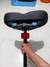 DALYKATE美國品牌自行車(chē)坐墊超軟防屁股痛山地車(chē)單車(chē)座椅騎行座墊坐鞍座 舒適款短鼻加大寬避震球車(chē)座酷黑-雙軌款 曬單實(shí)拍圖
