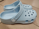 潔麗雅護士洞洞鞋女夏季2026新款涼鞋外穿防滑手術(shù)室醫護包頭涼拖鞋男夏 天空藍 38-39 【標準碼】 曬單實(shí)拍圖