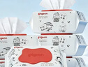 貝親（Pigeon）新生嬰兒手口濕巾親膚加厚手口屁屁專(zhuān)用濕紙巾 100抽*6包 PL347 曬單實(shí)拍圖