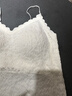 歐迪芬蕾絲吊帶背心女士帶胸墊白色內搭內衣打底上衣打底衫外穿透氣文胸 曬單實(shí)拍圖
