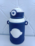 天喜（TIANXI）水杯兒童保溫杯上學(xué)用食品級保溫吸管杯子男女孩小學(xué)生喝水杯 宇航員-藍色 500ml 曬單實(shí)拍圖
