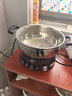 蘇泊爾（SUPOR）電蒸鍋21L家用大容量多功能電火鍋蒸炒煮一體蒸鍋2200W全鋼蒸籠0涂層電炒鍋ZN32YK16 曬單實(shí)拍圖