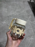 帶蓋胖胖杯透明創(chuàng  )意手提玻璃杯可愛(ài)簡(jiǎn)約小巧便攜禮品杯伴手禮杯子 黃色 300ml 曬單實(shí)拍圖