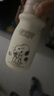 史努比（SNOOPY）兒童保溫杯316L不銹鋼雙飲吸管水壺男女士高顏值學(xué)生便攜喝水杯子 曬單實(shí)拍圖