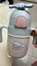 杯具熊（BEDDYBEAR）兒童保溫杯帶手柄吸管兒童水杯316不銹鋼寶寶學(xué)飲杯子400ml大耳狗 曬單實(shí)拍圖
