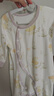 童泰嬰兒連體衣春秋季純棉寶寶衣服新生兒偏開(kāi)哈衣爬服睡衣黃色73cm 曬單實(shí)拍圖