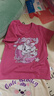 巴布豆女童短袖t恤夏季衣服2026年新款兒童純棉親膚透氣半袖甜美卡通 【100%純棉】莓粉 紫月巴布妮_5+白 小貓櫻桃_5 100 曬單實(shí)拍圖