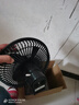 車(chē)載強力電風(fēng)扇汽車(chē)用車(chē)載風(fēng)扇 塑料網(wǎng)風(fēng)扇黑色（24V） 8寸超大風(fēng) 曬單實(shí)拍圖