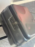 歐遙前開(kāi)蓋行李箱可上飛機小型商務(wù)男登機箱高顏值女手提輕便耐用皮箱 星球灰-1/9深倉*可放15.6寸電腦*彈珠軸承輪 18英寸 登機箱-防爆拉鏈*側開(kāi)站立取物*桃皮絨內里 曬單實(shí)拍圖