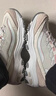 斯凱奇（Skechers）奶茶熊女鞋春厚底老爹鞋軟底百搭熊貓鞋休閑運動(dòng)鞋149238 36 曬單實(shí)拍圖