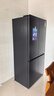 美的（Midea）熊墩墩Pro 601升十字四門(mén)純平全嵌超凈科技自動(dòng)制冰凈味保鮮家用智能大冰箱BCD-601WUSIGPZM星磁灰 曬單實(shí)拍圖